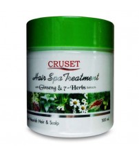 Cruset Hair Spa Treatment with Ginsseng & 7-Herbs Extracts-500ml